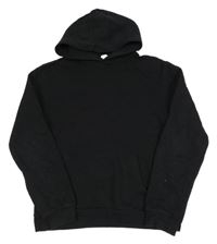 Černá mikina s kapucí H&M