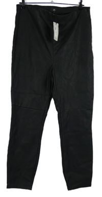 Nové - Dámské černé koženkové tregíny River Island 