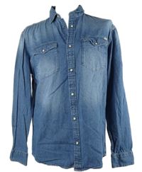 Pánská světlemodrá riflová košile Jack&Jones 