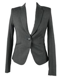 Dámské tmavošedé sako H&M