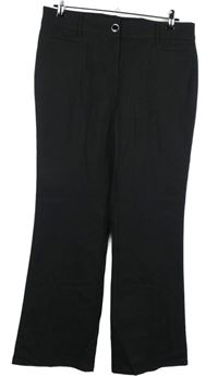 Dámské černé společenské kalhoty M&S
