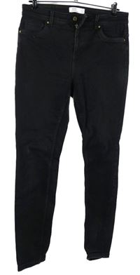 Dámské černé skinny rifle Next 