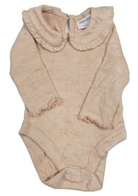 Světlerůžové úpletové body s límečkem F&F