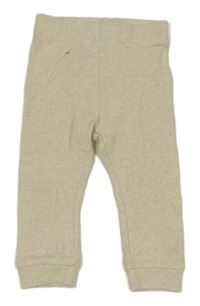 Světlebéžové lehké tepláky Nutmeg