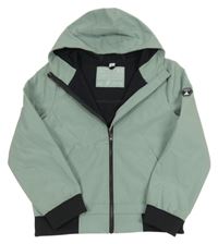 Světlemodrá softshellová bunda s kapucí Yigga