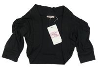 Nové - černé elastické bolerko 
