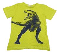 Světlezelené tričko s dinosaurem KIDS