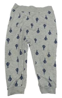 Šedé baggy tepláky s horkovzdušnými balóny Impidimpi