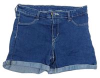 Modré riflové kraťasy Denim Co.