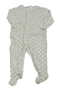 Bílý puntíkatý overal Disney