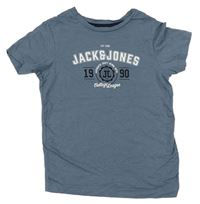 Šedé tričko s nápisem Jack&Jones