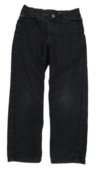 Tmavošedé slim fit rifle H&M