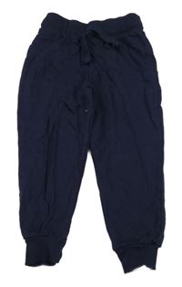 Tmavomodré tepláky Matalan