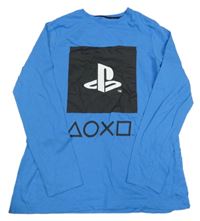 Modré triko PlayStation Primark