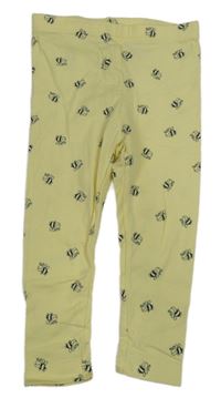 Žluté legíny se včelkami Lupilu