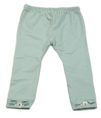 Světlezelené tepláky s myškami Peacocks