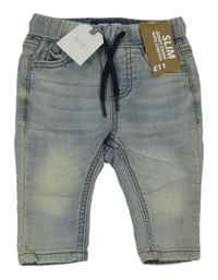 Nové - Světlemodré rifle Next 