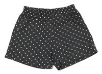 Šedé bavlněné kraťasy s puntíky Topolino
