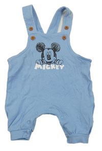 Světlemodré laclové tepláky s Mickeym Disney