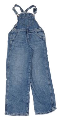Modré laclové rifle H&M