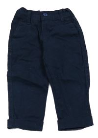 Tmavomodré chino kalhoty MONTELLA