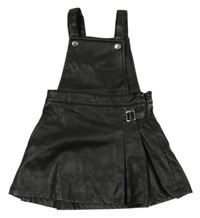 Černá koženková laclová sukně s přezkou PRIMARK