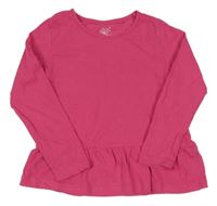 Tmavorůžová tunika lupilu