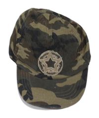 Army kšiltovka s hvězdou M&S vel. 8-10 let 