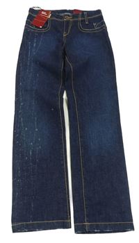 Tmavomodré bootcut rifle Levi´s