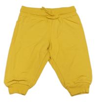 Hořčicové tepláky H&M