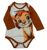 Bílo-hnědé body s lvem