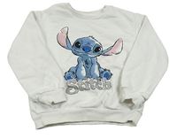 Bílá mikina se Stitchem C&A