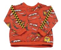 Červená mikina s Bleskem McQueenem - Cars