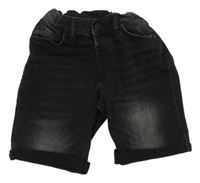 Černé riflové kraťasy H&M