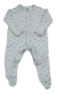 Světlemodrý overal s duhami F&F