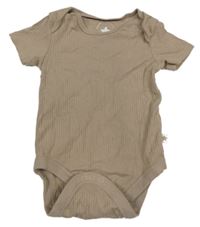 Hnědé žebrované body F&F