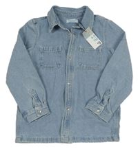 Nové - světlemodrá riflová košile Primark