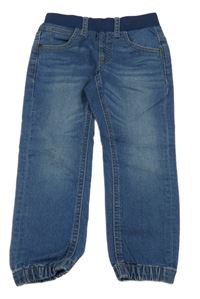 Modré cuff rifle s úpletovým pasem Name it