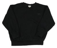 Černá mikina s logem River Island