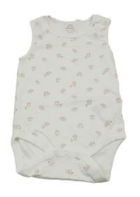 Bílé body s králíky Next