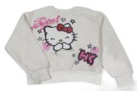 Bílá mikina s Hello Kitty Primark