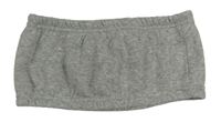 Šedý teplákový bandeau top Shein