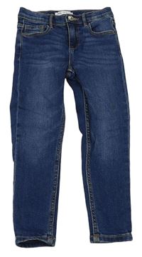 Tmavomodré skinny rifle Zara