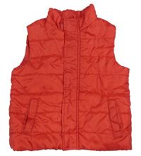 Červená šusťáková zateplená vesta Kiki&Koko