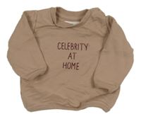 Starorůžová mikina s nápisem Mango