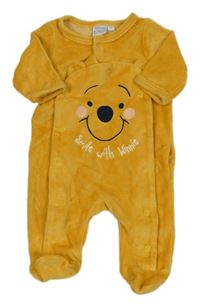 Medový sametový overal - Medvídek Pú Disney