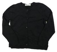 Černý propínací svetr H&M