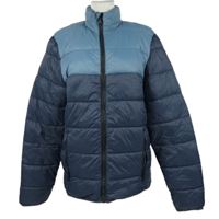 Pánská modro-tmavomodrá šusťáková zimní bunda George 