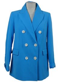 Dámský modrý sakový kabát Primark 