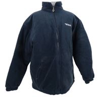 Pánská tmavomodrá fleecová zateplená bunda Result 